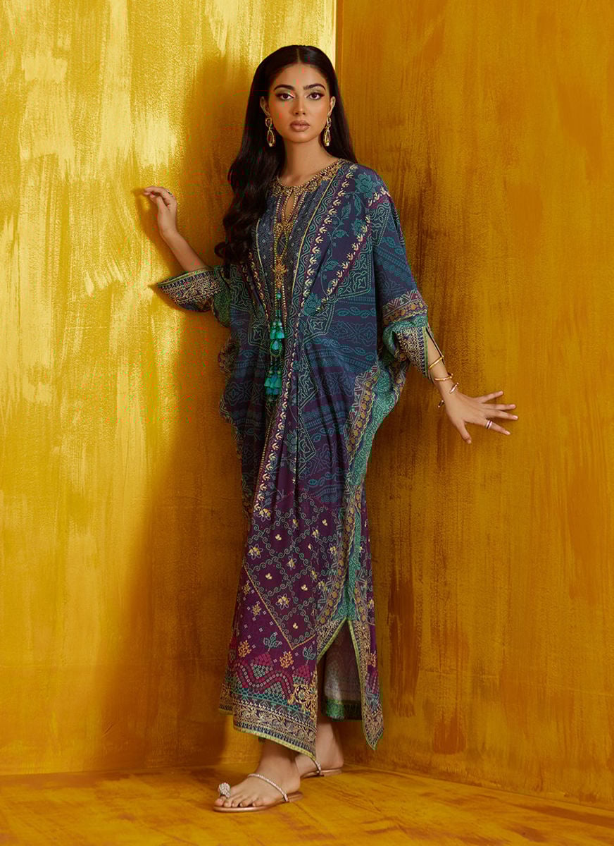 Peridot Ombre Kaftan