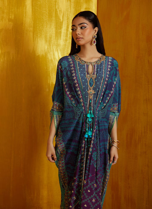 Peridot Ombre Kaftan