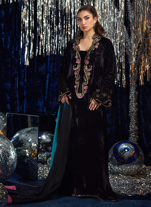 Picture of Nori Black Kaftan