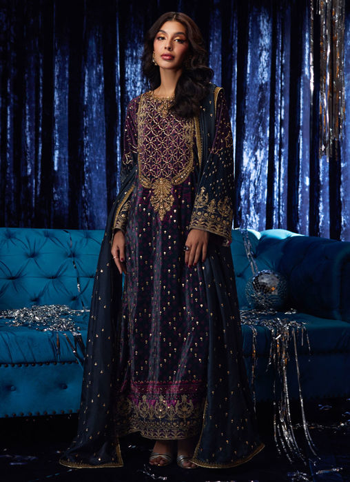 Picture of Reeya Velvet Shirt And Dupatta
