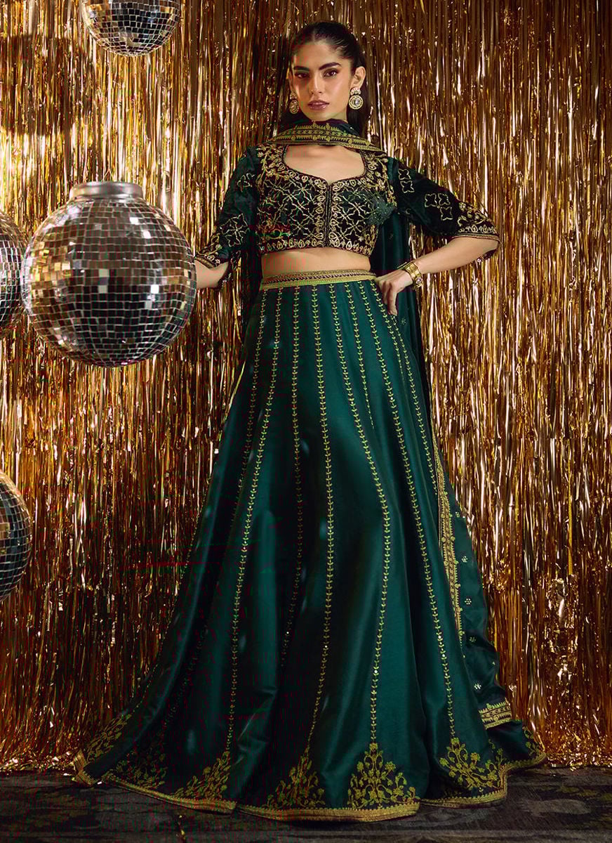 Sera Emerald Lehnga Choli