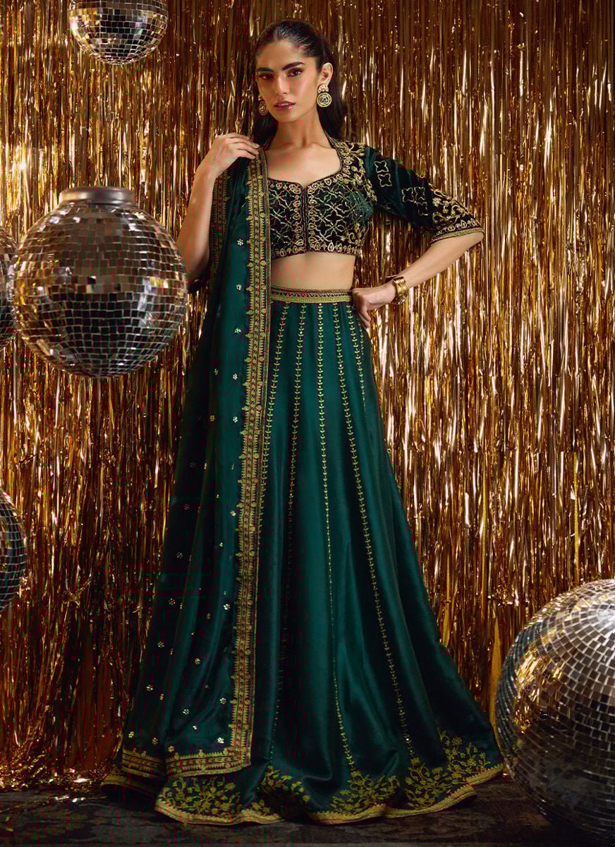 Sera Emerald Lehnga Choli