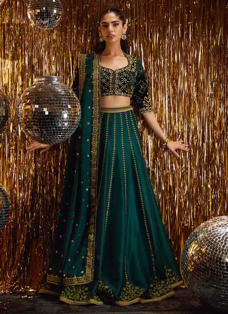Sera Emerald Lehnga Choli