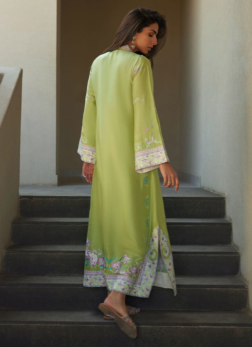 Zinni Silk Kaftan