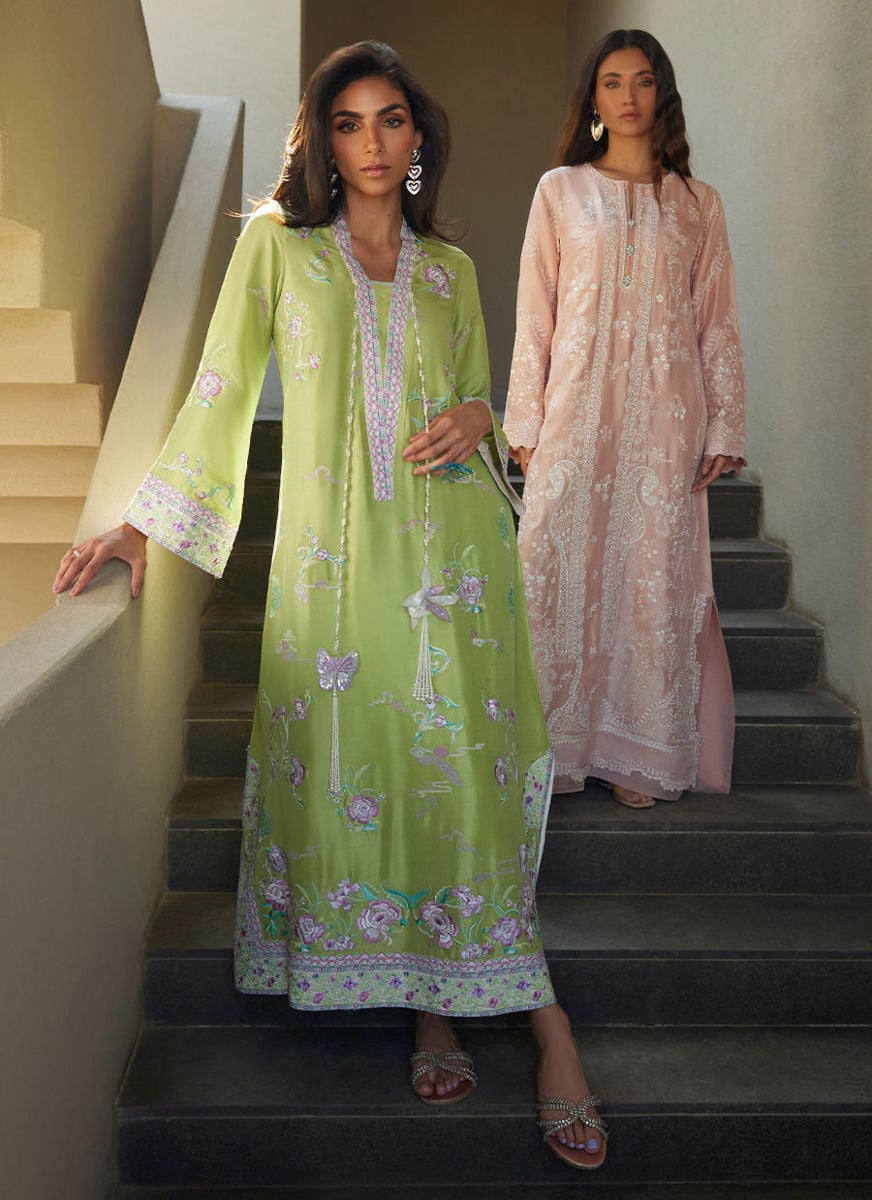 Zinni Silk Kaftan