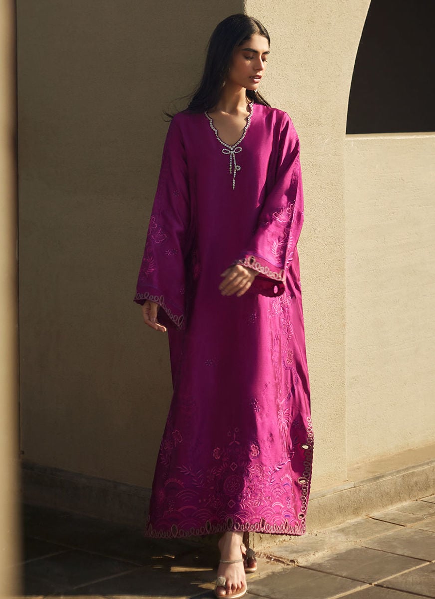 Aerie Hot Pink Kaftan