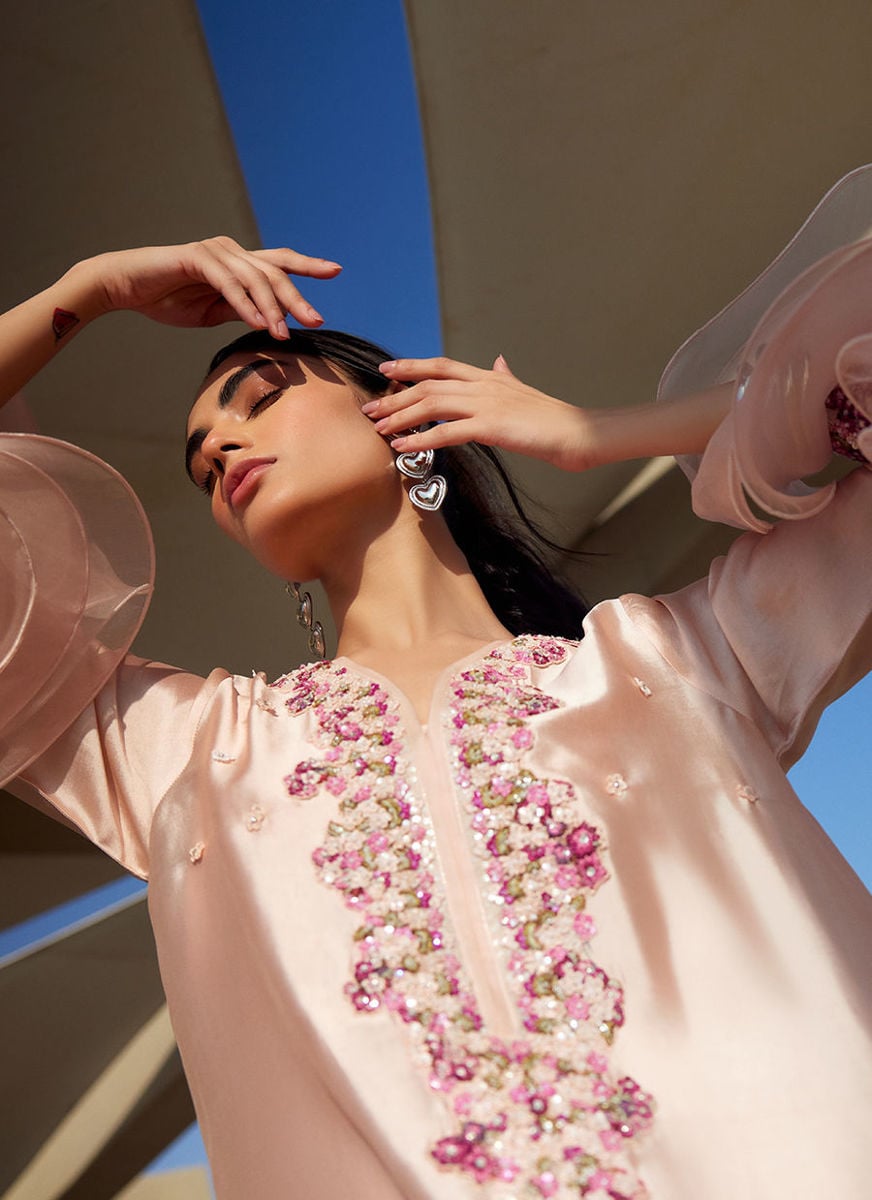 Mariposa Blush Kaftan