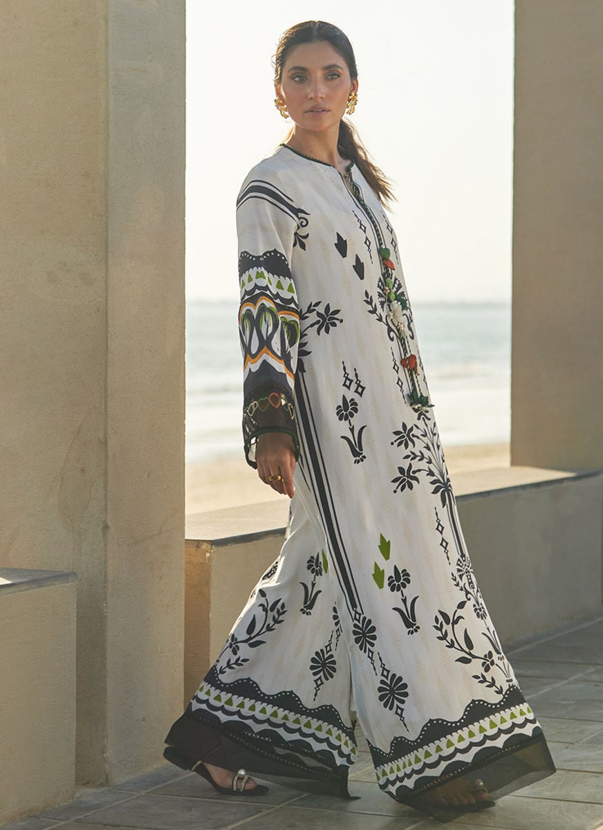 Zenya Crepe Kaftan