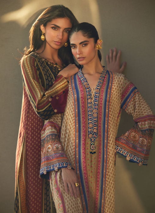 Ophelia Onyx Crepe Kaftan