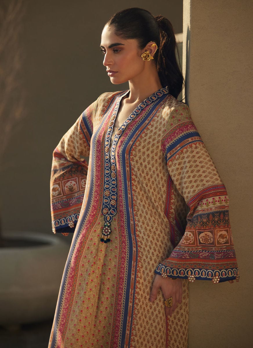 Sora Sand Crepe Kaftan