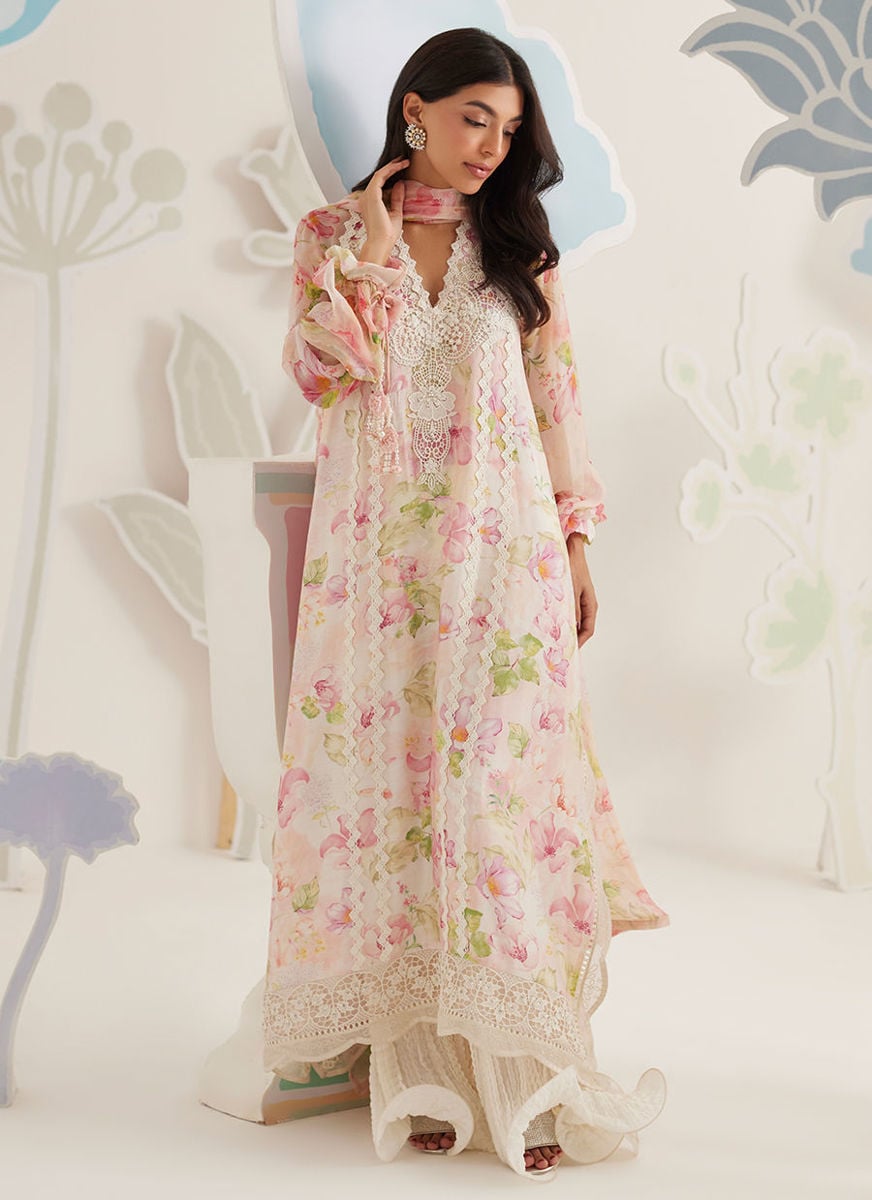 Rielle Shirt And Dupatta