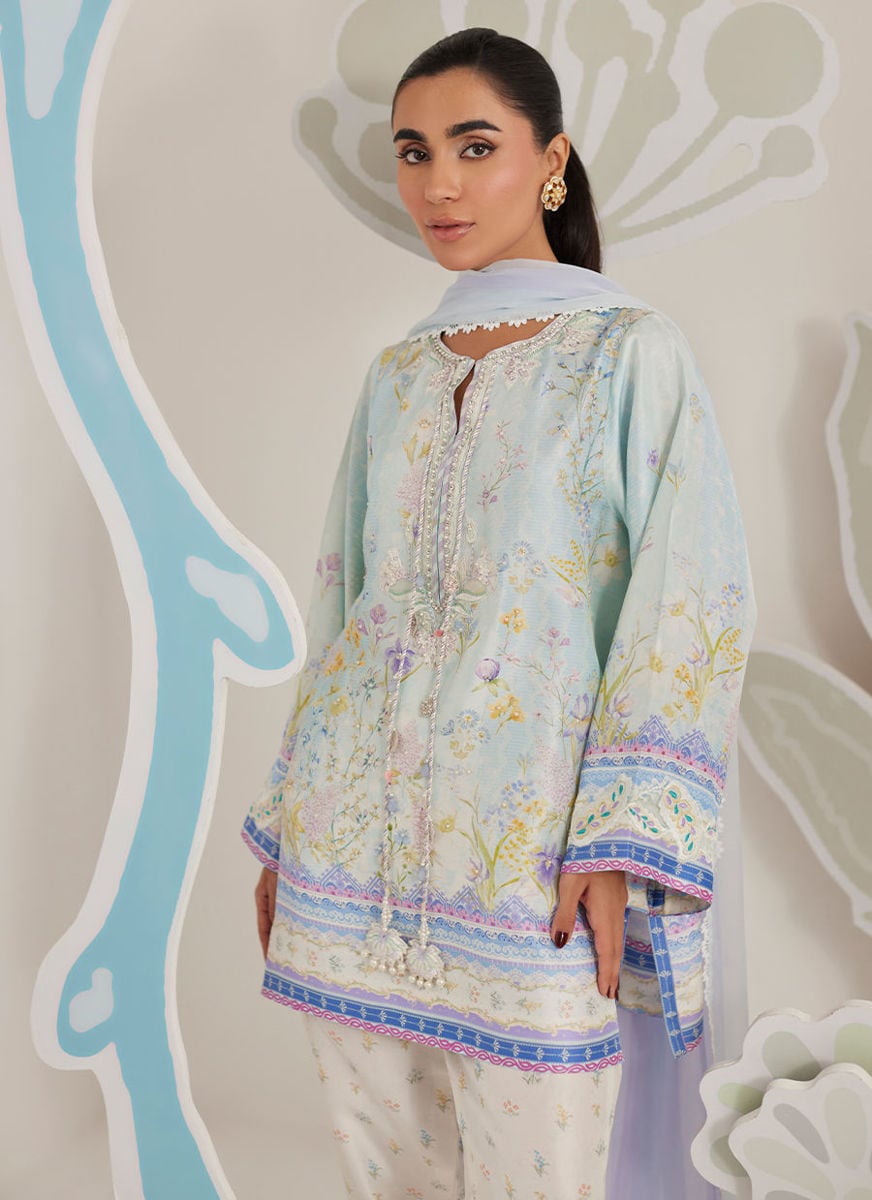 Tessa Shirt And Dupatta