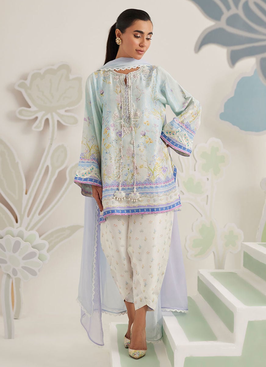 Tessa Shirt And Dupatta