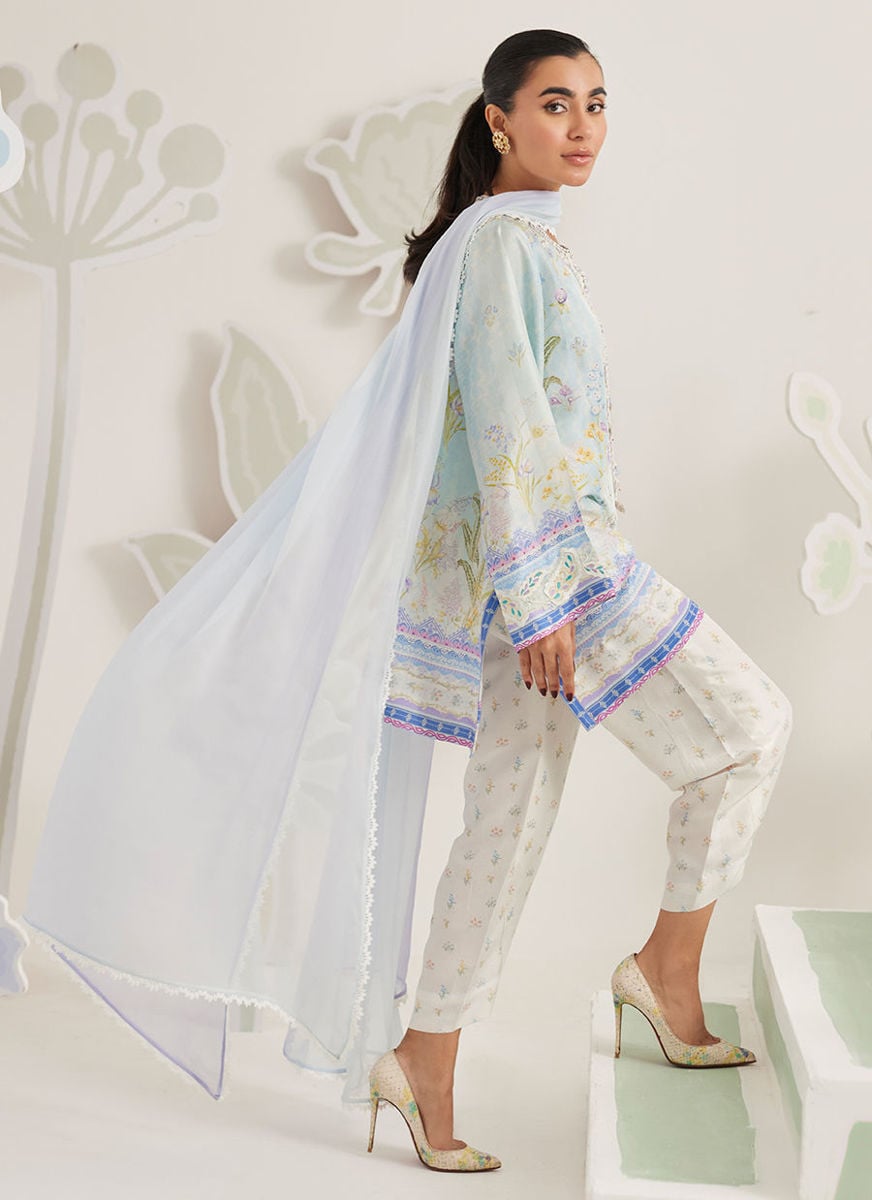 Tessa Shirt And Dupatta