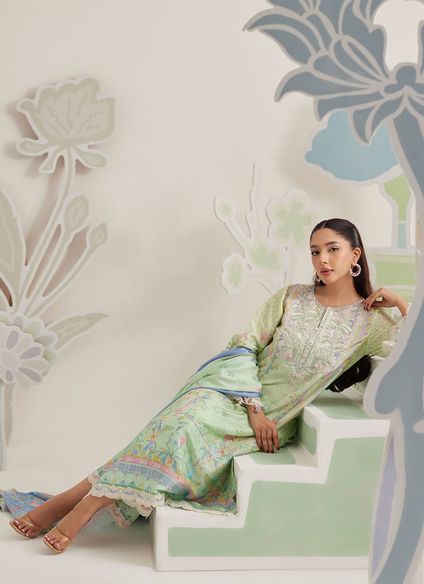 Elowen Shirt And Dupatta