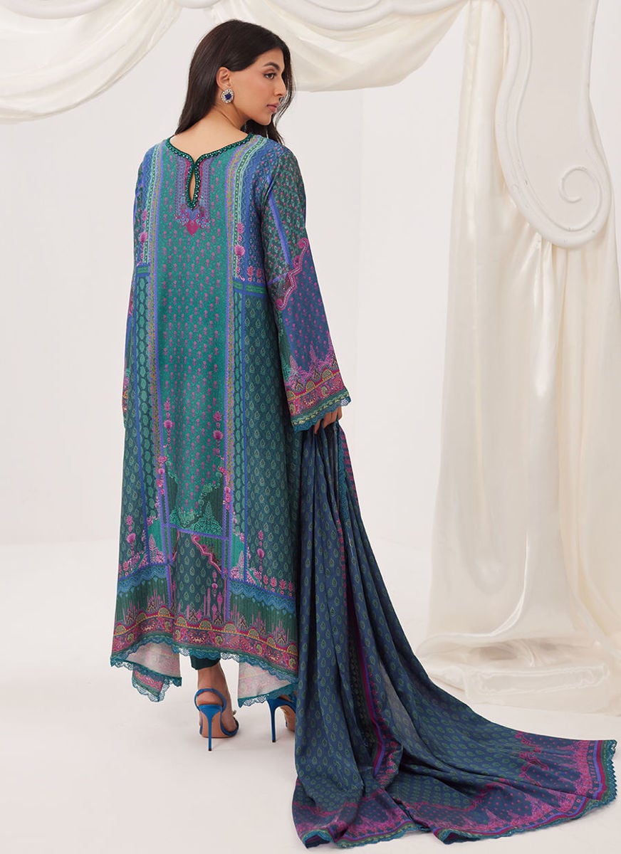 Delara Shirt And Dupatta