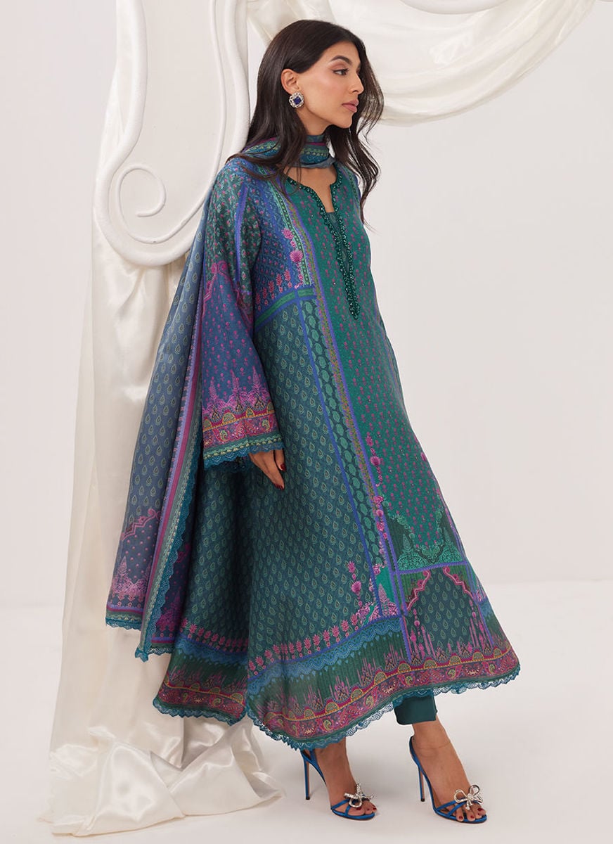 Delara Shirt And Dupatta