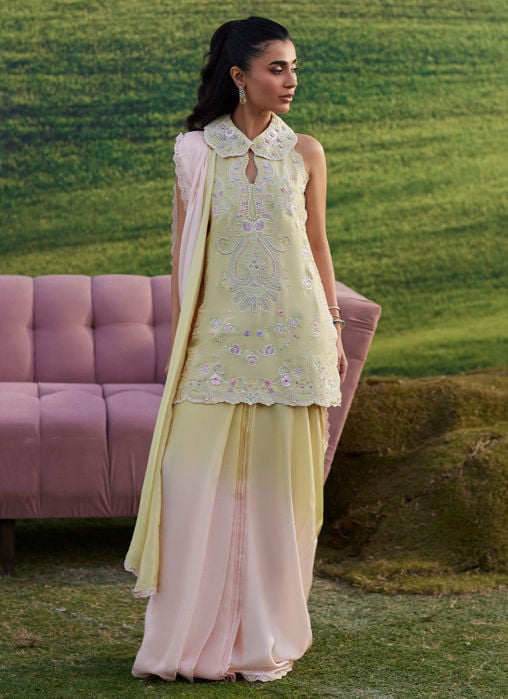 Esma Shirt And Saree