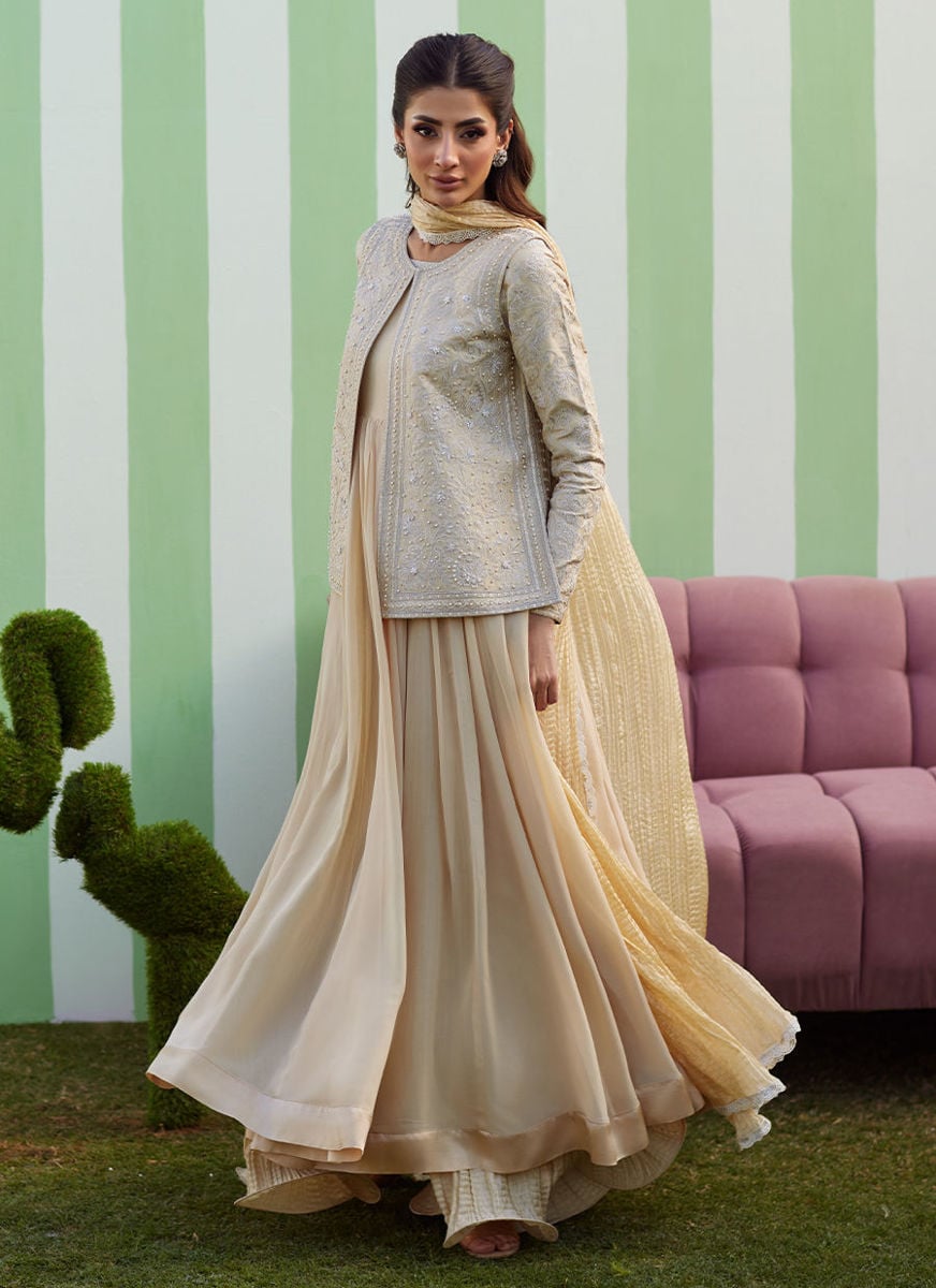 Luma Kalidaar With Dupatta And Pants