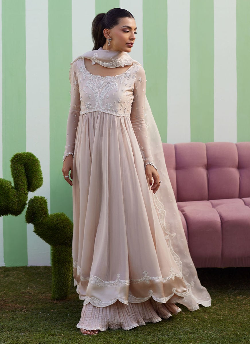 Keshi Kalidaar With Dupatta