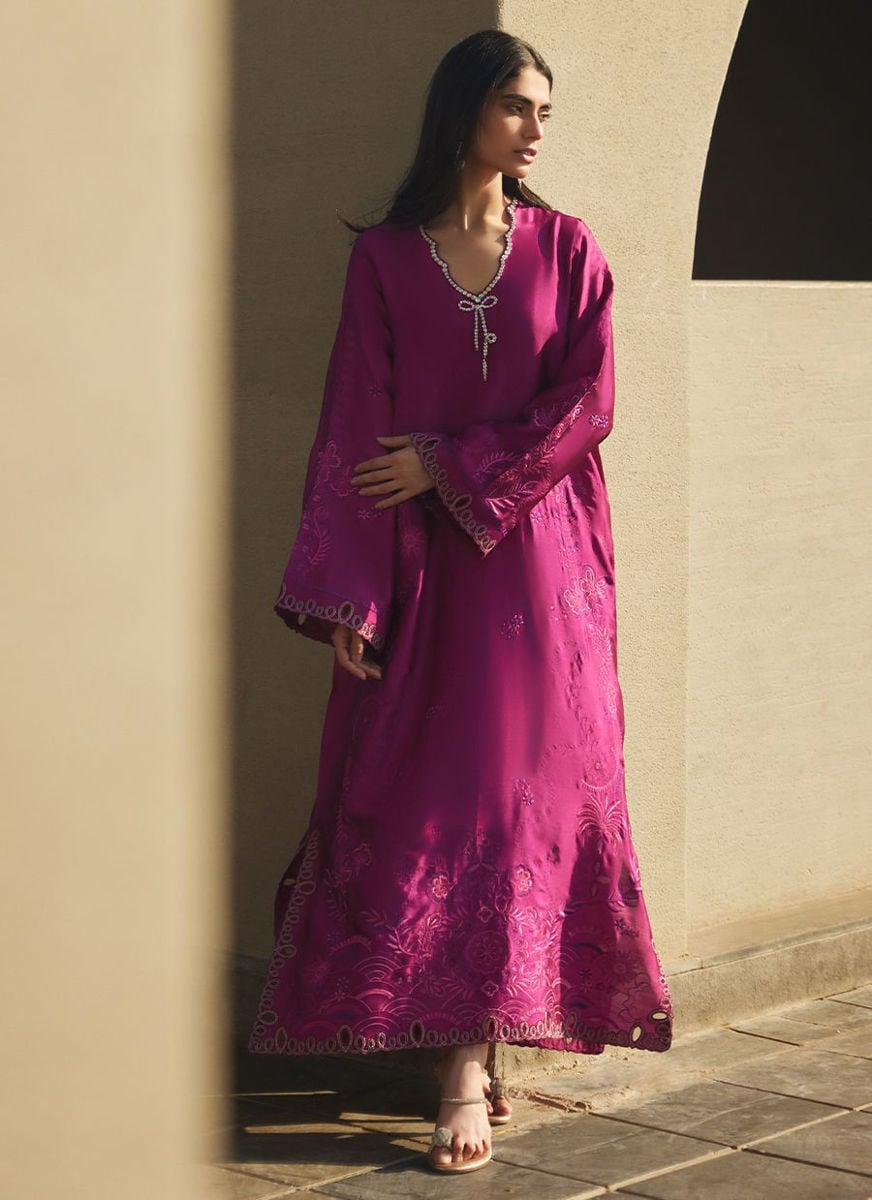 Aerie Hot Pink Kaftan