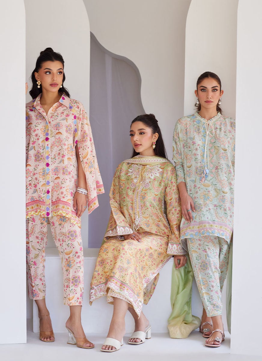 Cira Pale Aqua Shirt and Pants