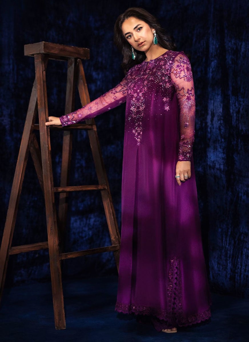 Starr Aubergine Kaftan