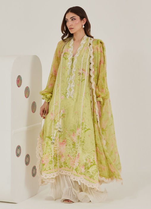 Malone Shirt And Dupatta