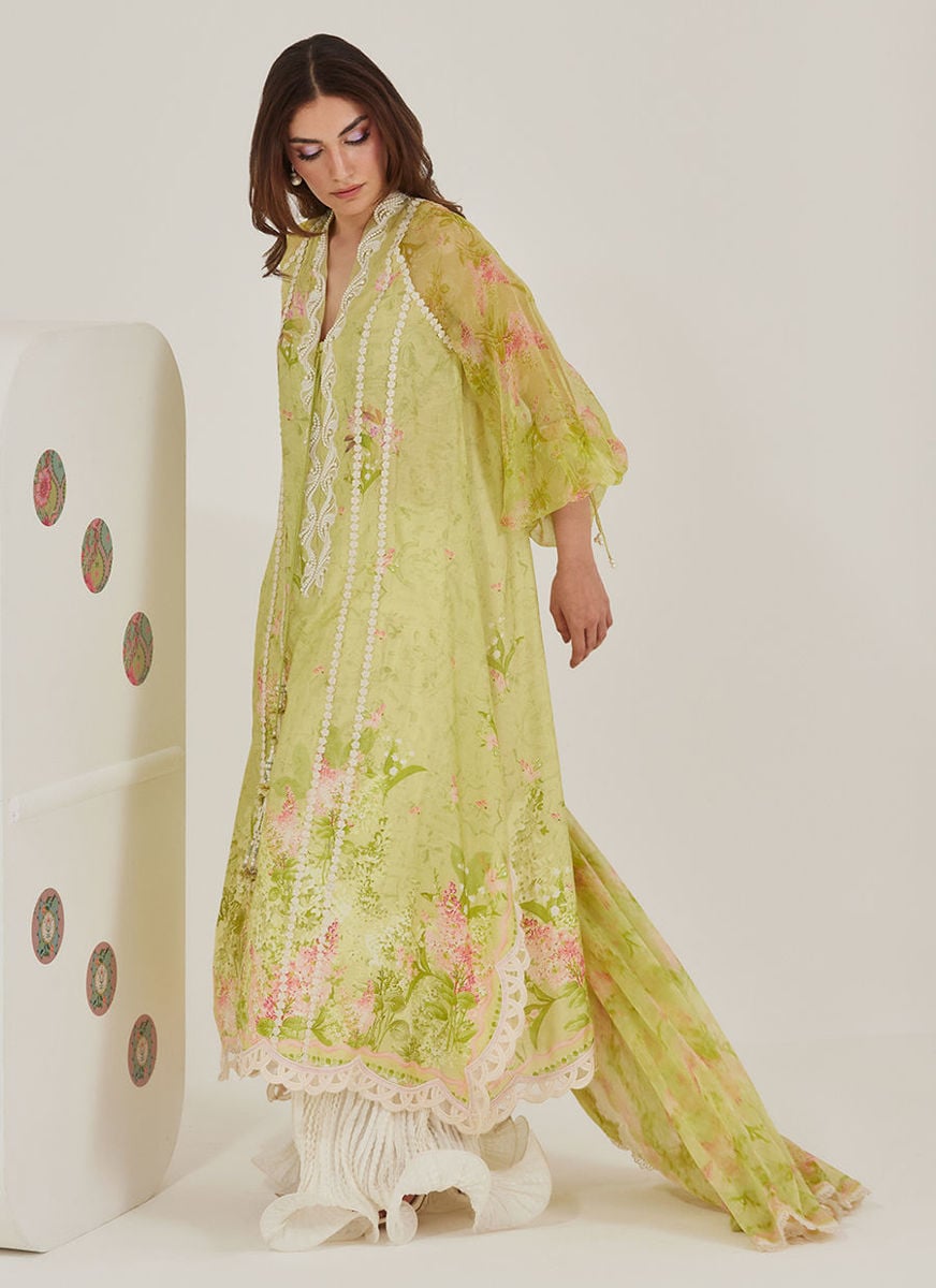 Malone Shirt And Dupatta