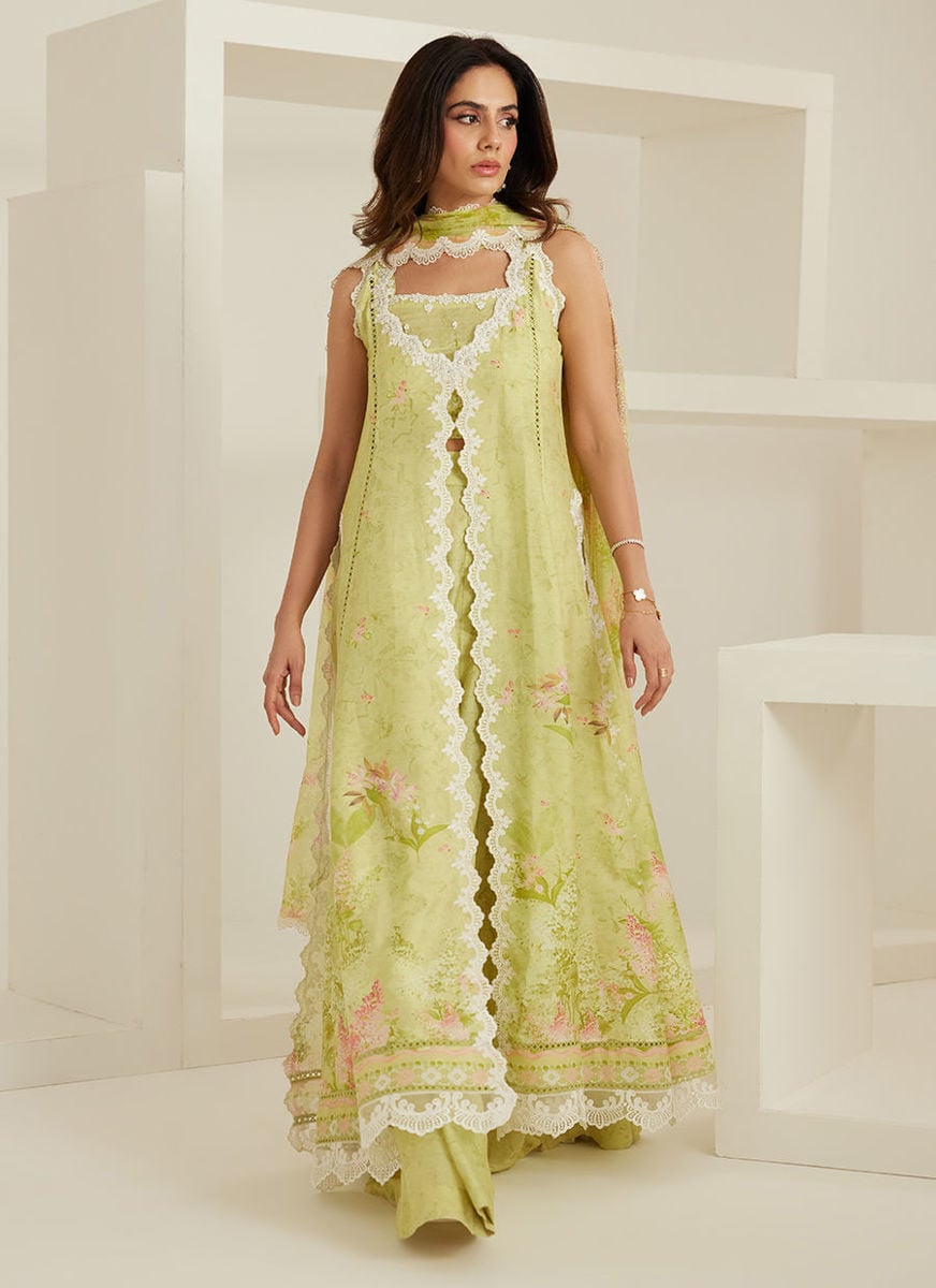 Inaya Kalidaar And Dupatta