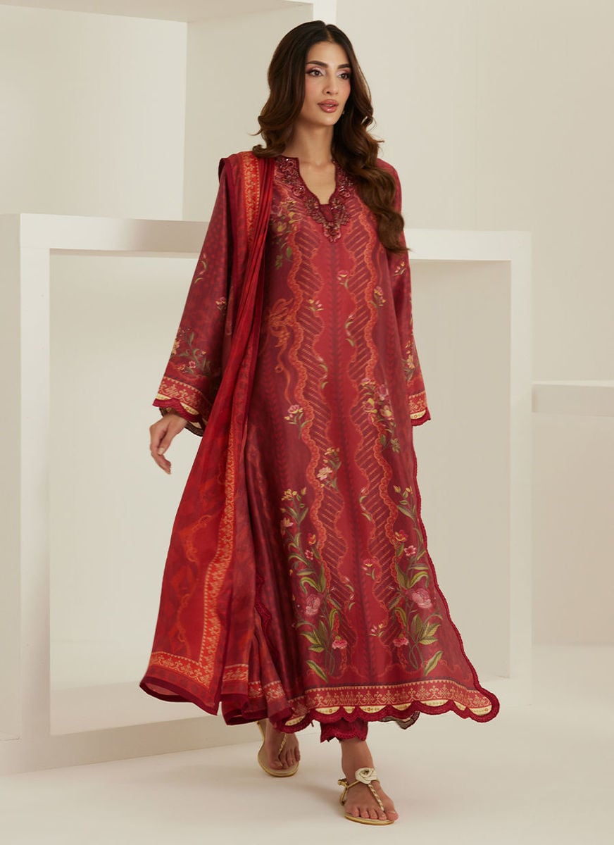 Myla Shirt And Dupatta