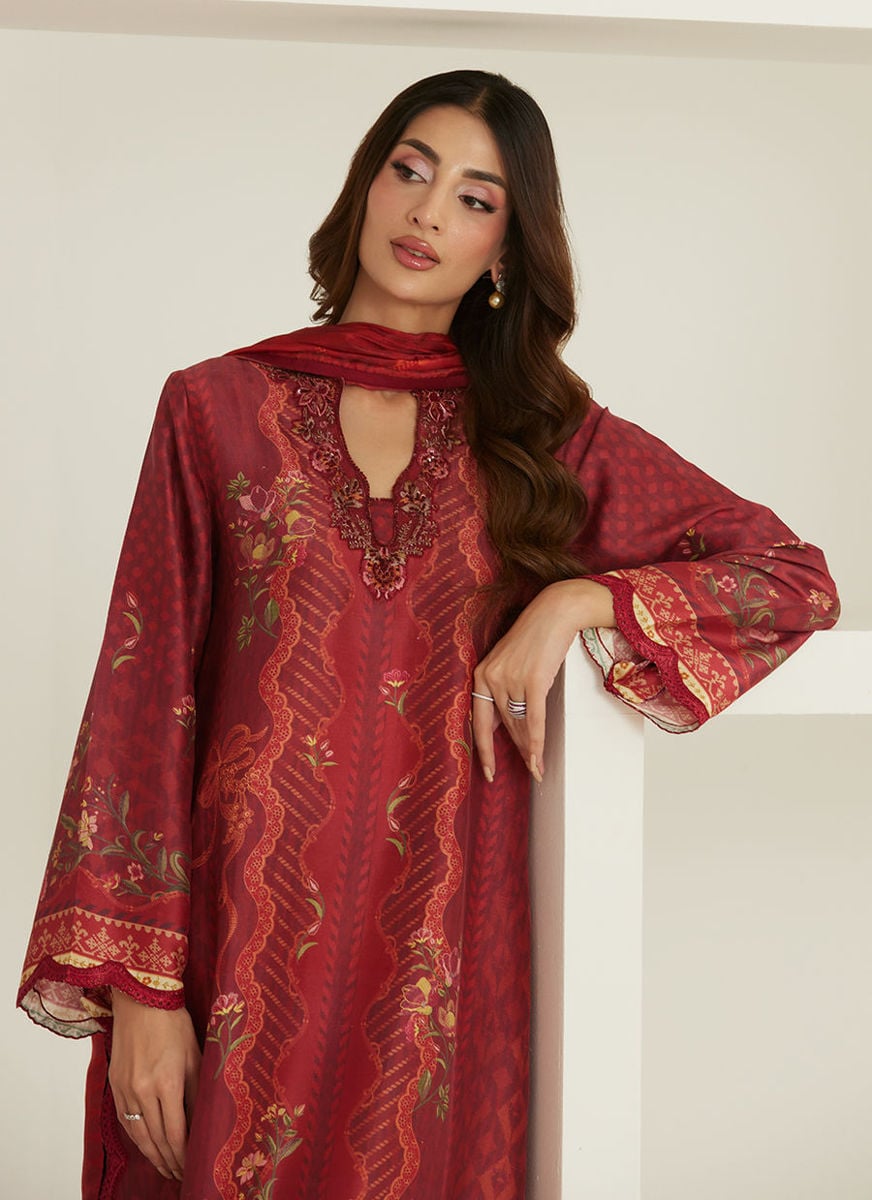 Myla Shirt And Dupatta