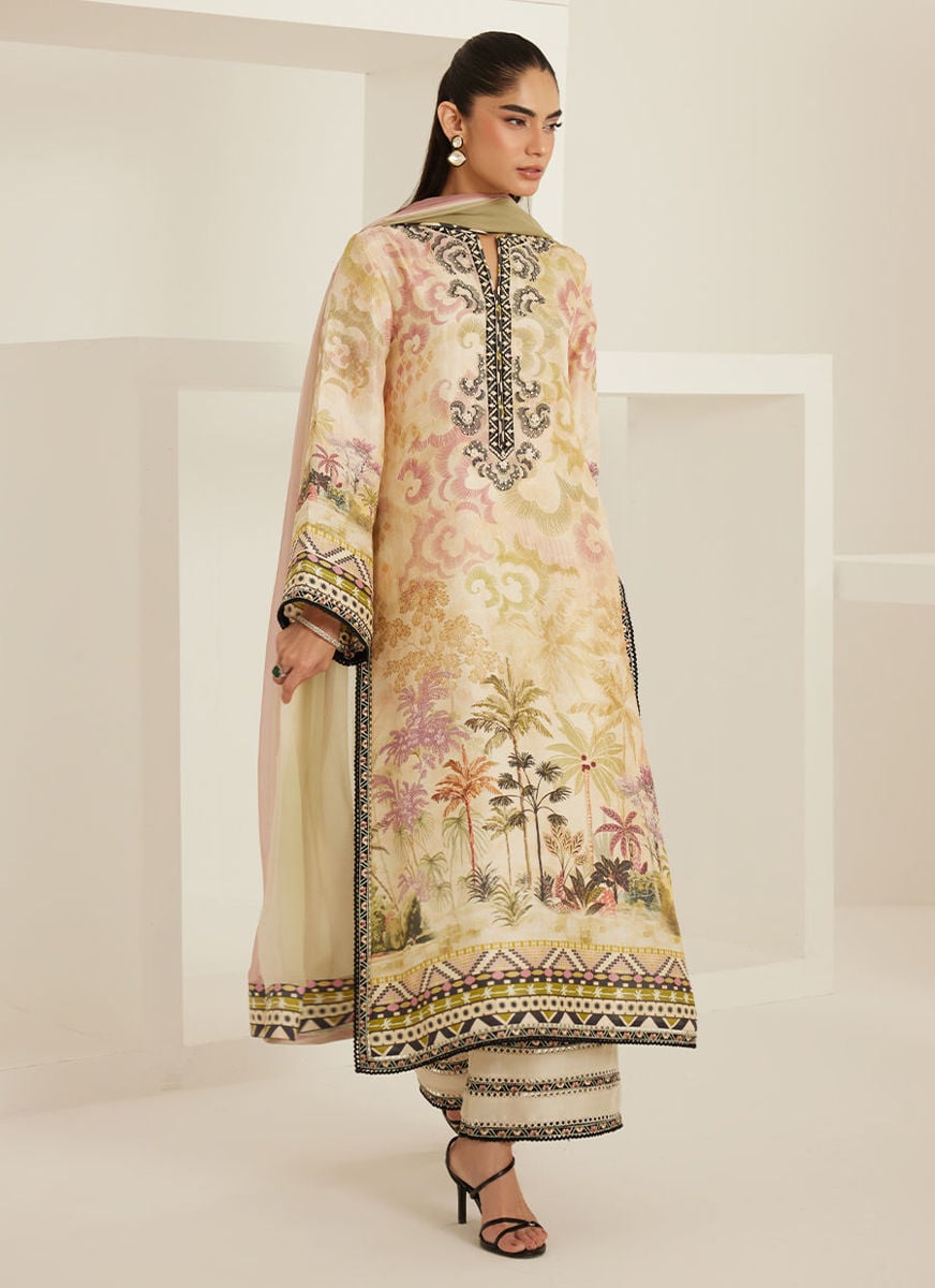 Zoey Shirt And Dupatta