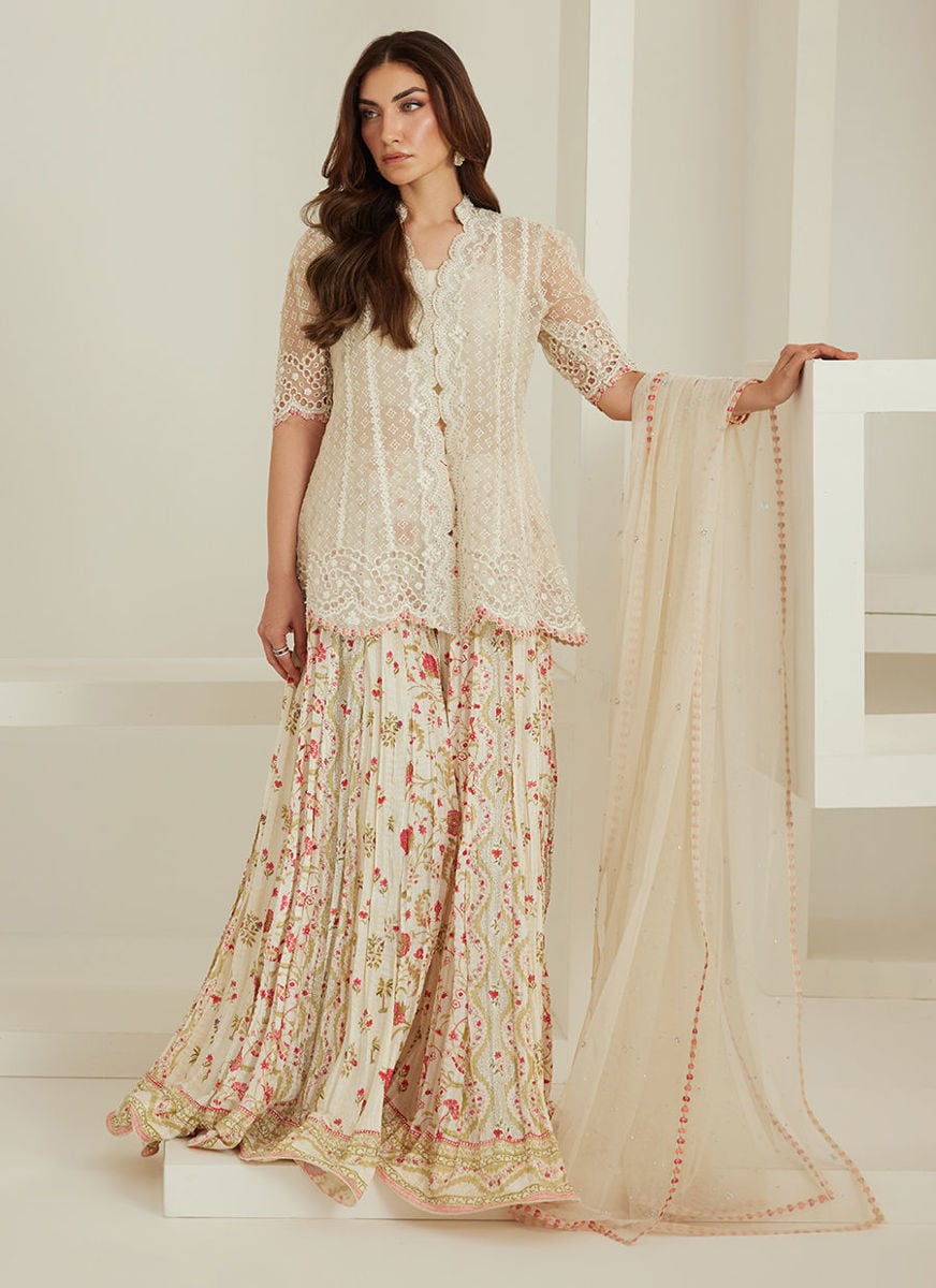 Zelda Peplum And Dupatta