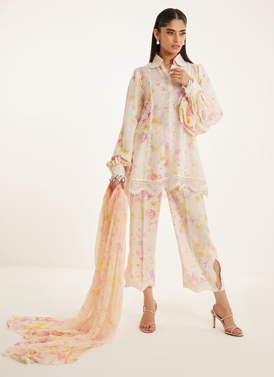 Grace Shirt And Dupatta