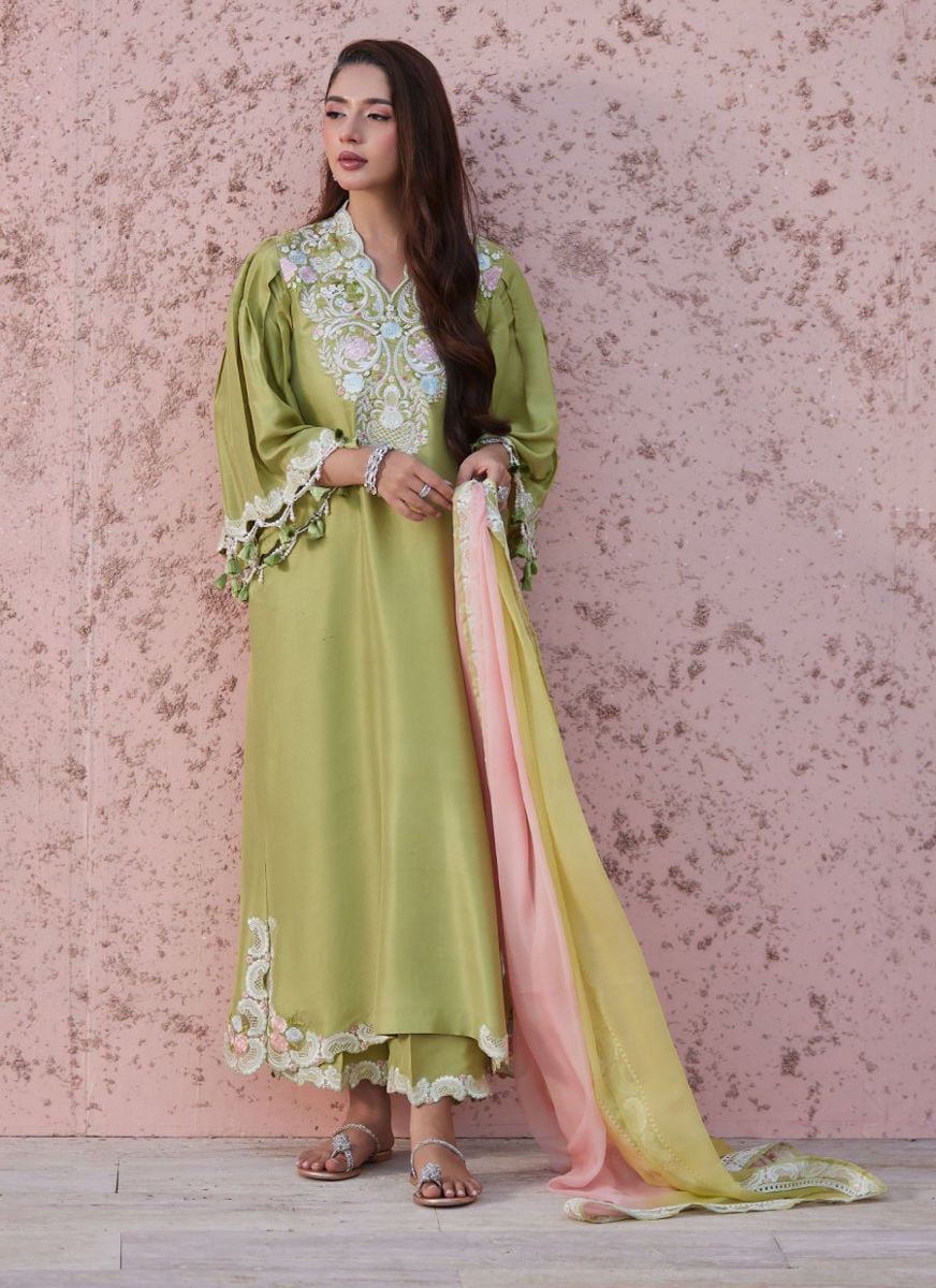 Jessa Shirt And Dupatta