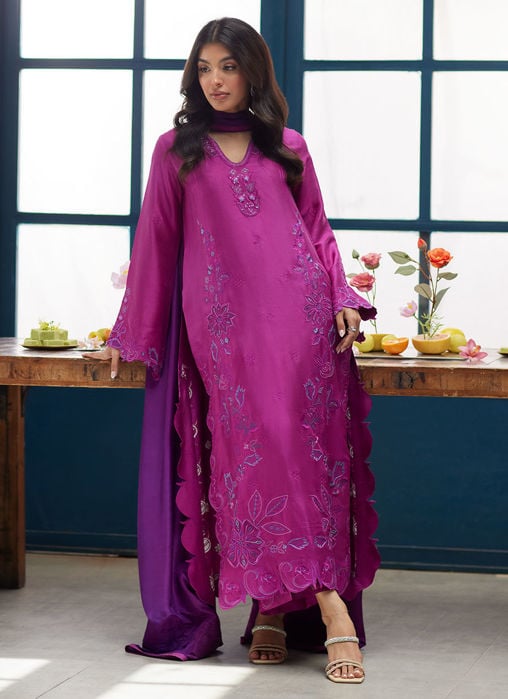 Breanna Shirt And Dupatta