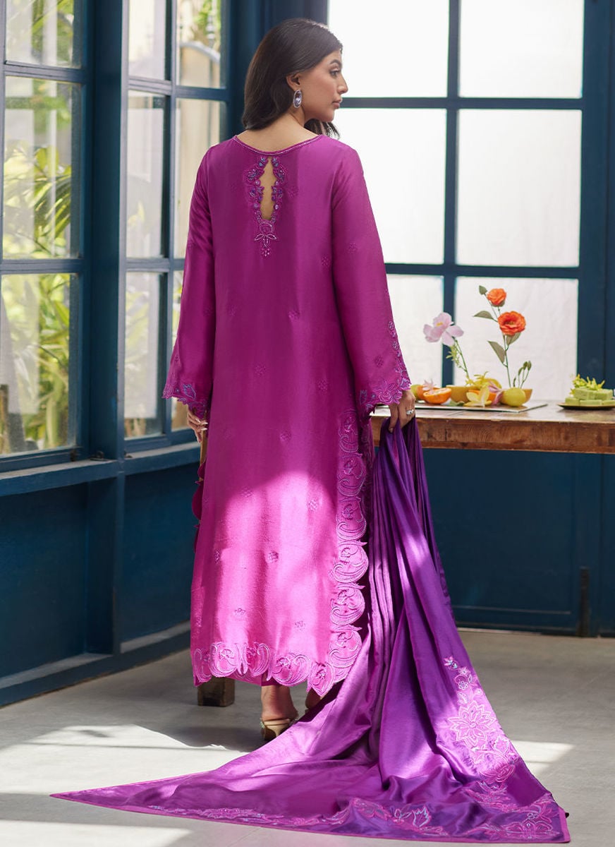 Breanna Shirt And Dupatta