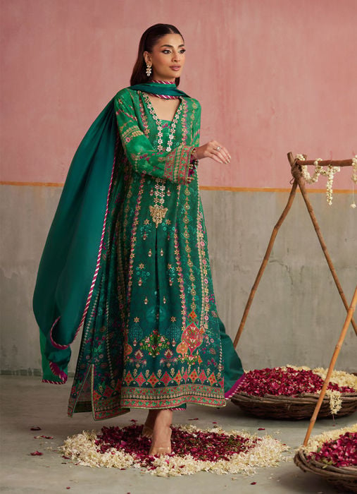 Noemi Jade Shirt And Dupatta
