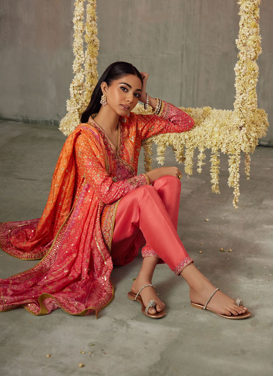 Ananya Ombre Shirt, dupatta and pants