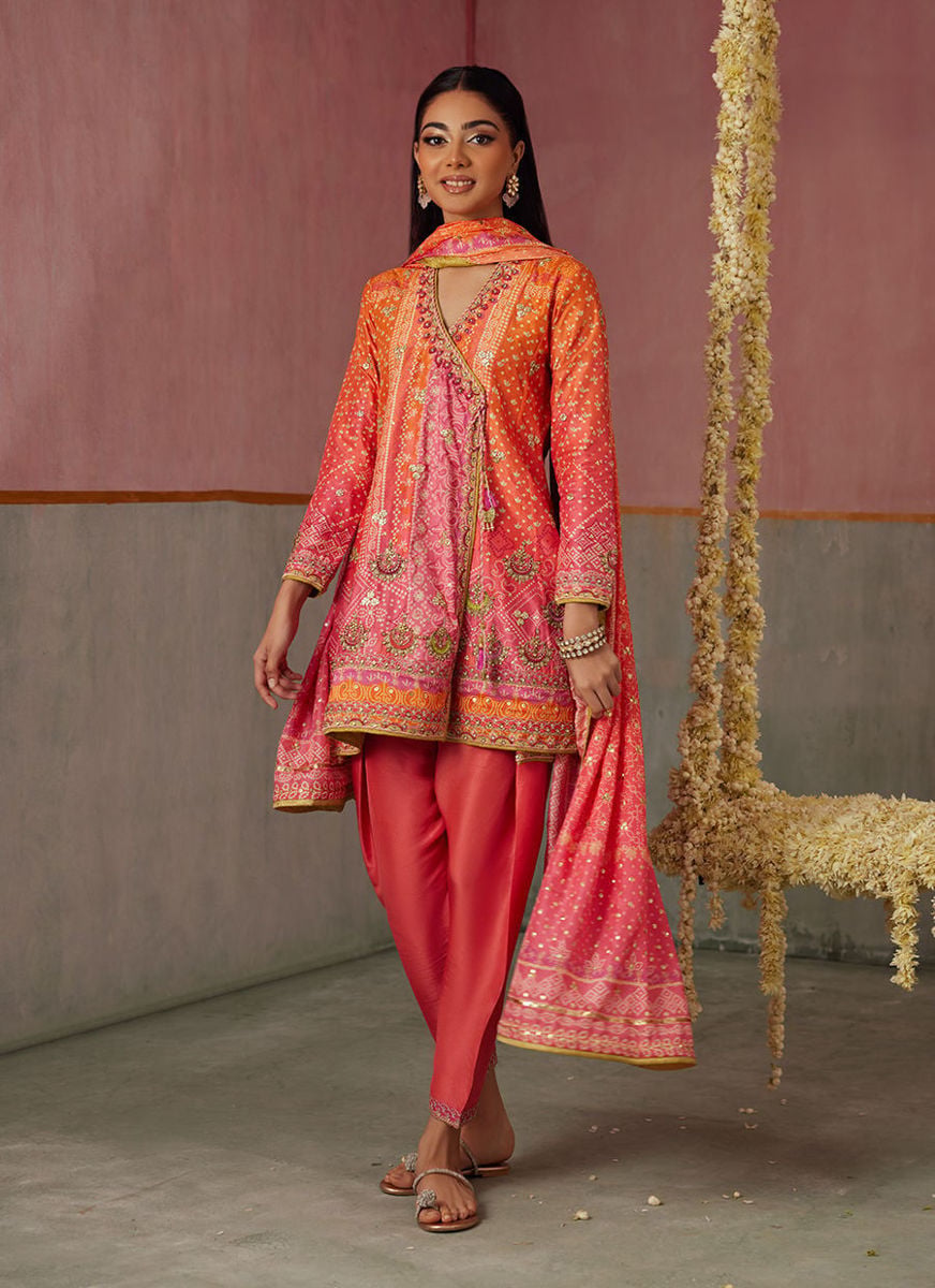 Ananya Ombre Shirt, dupatta and pants