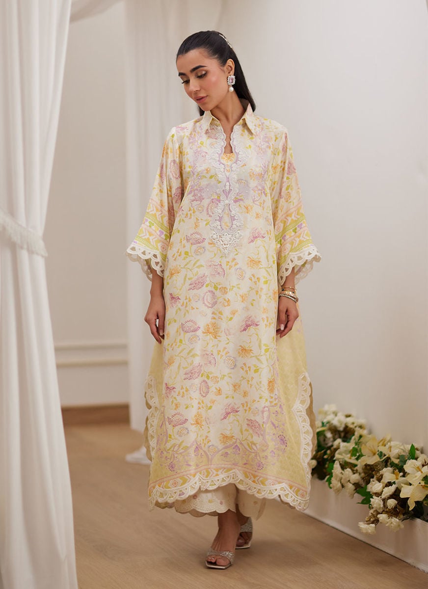 Emelia Ivory Shirt Dress