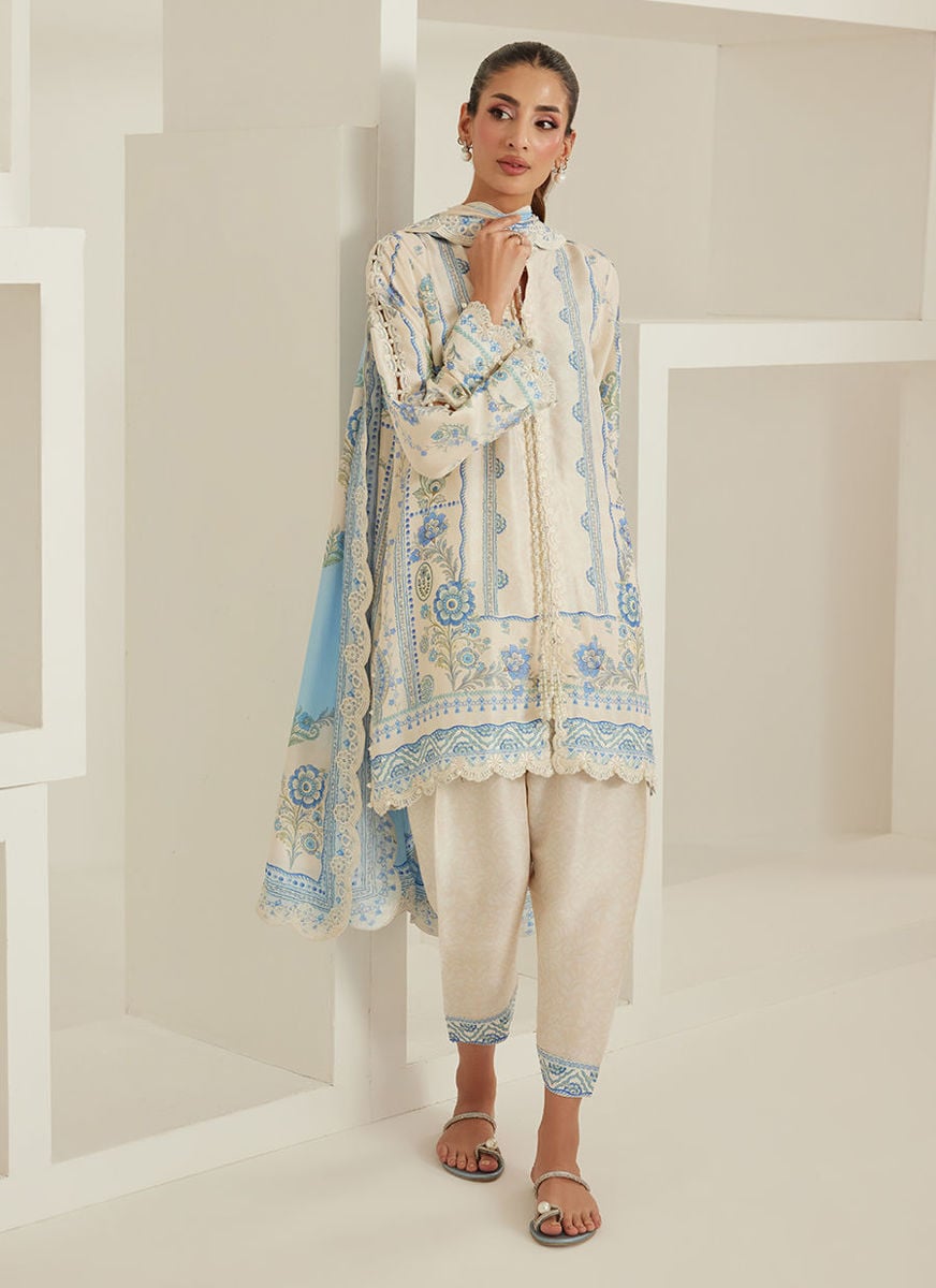 Marla Shirt And Dupatta with Pants