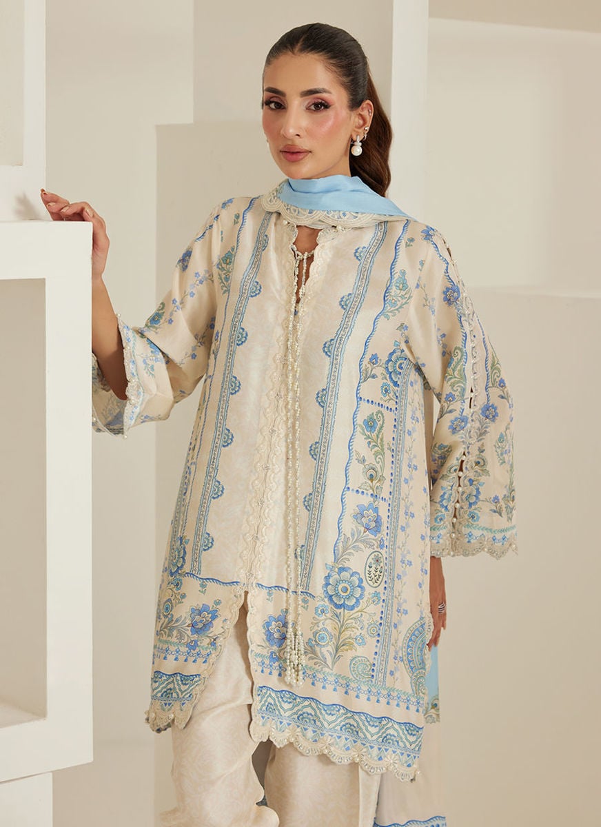 Marla Shirt And Dupatta with Pants