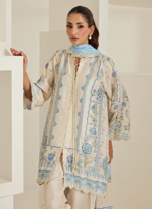 Marla Shirt And Dupatta with Pants