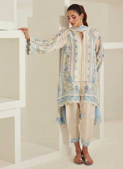 Marla Shirt And Dupatta with Pants
