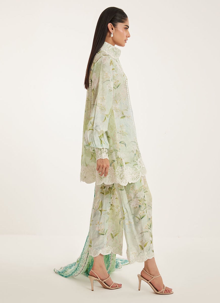 Suzie Shirt And Dupatta with Shalwar