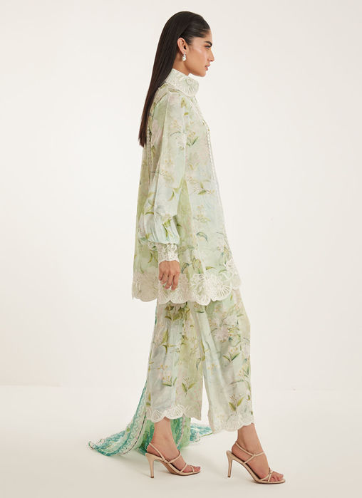 Suzie Shirt And Dupatta with Shalwar