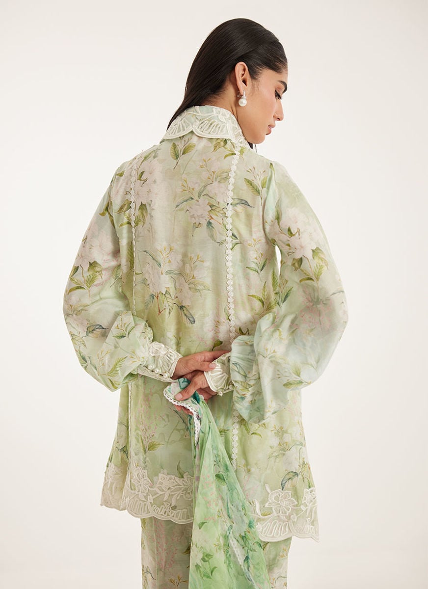 Suzie Shirt And Dupatta with Shalwar