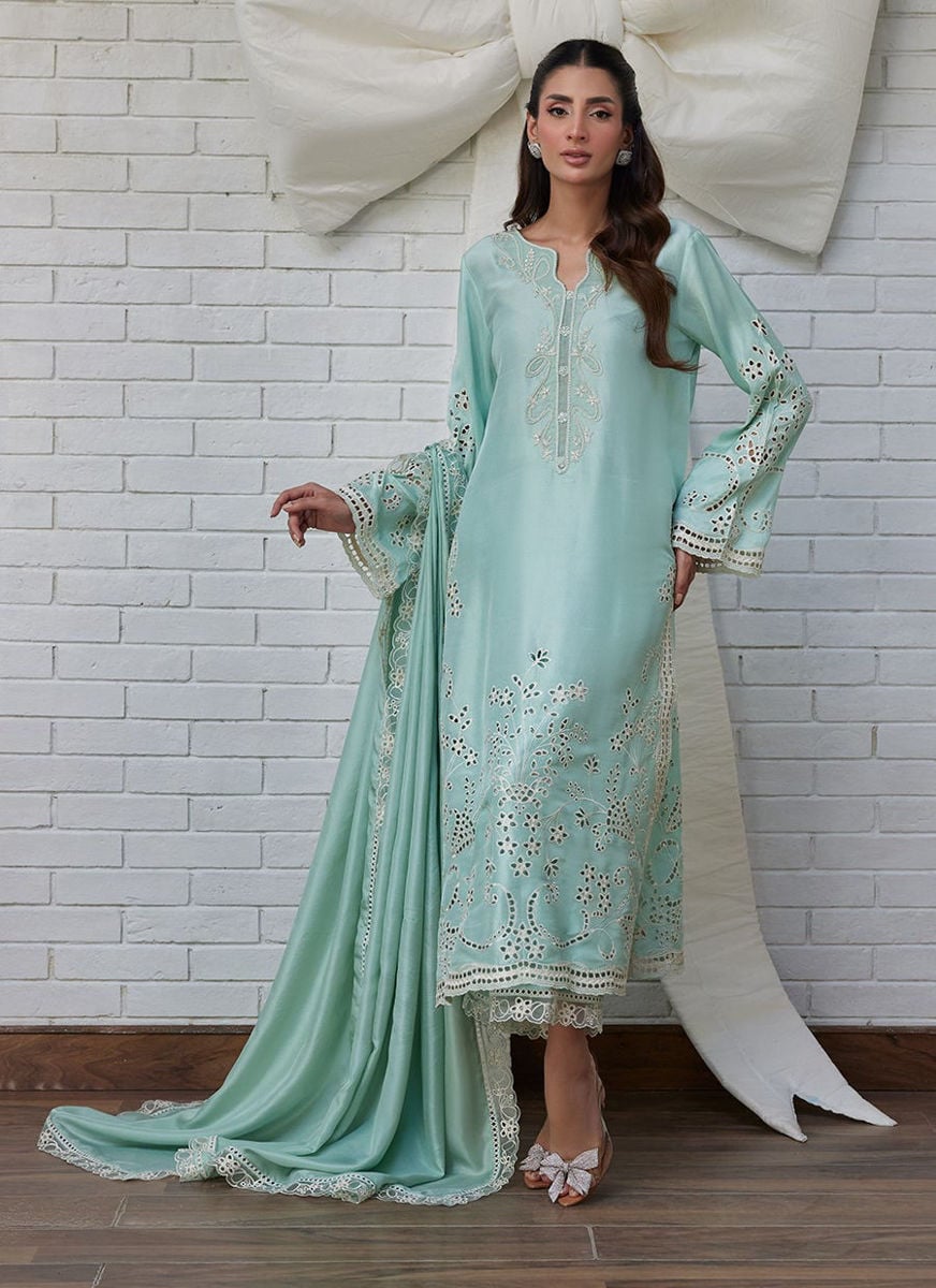 Kalina Shirt And Dupatta with pants